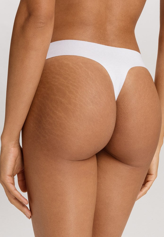 The Invisible Cotton-Thong By Hanro in White