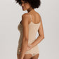 The Cotton Seamless-Spaghetti Top Padded By Hanro In Iced Cappuccino