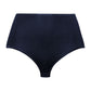 THE Cotton Seamless Maxi Briefs By HANRO In Deep Navy