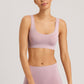 The Touch Feeling Crop Top By HANRO In Crepe Pink