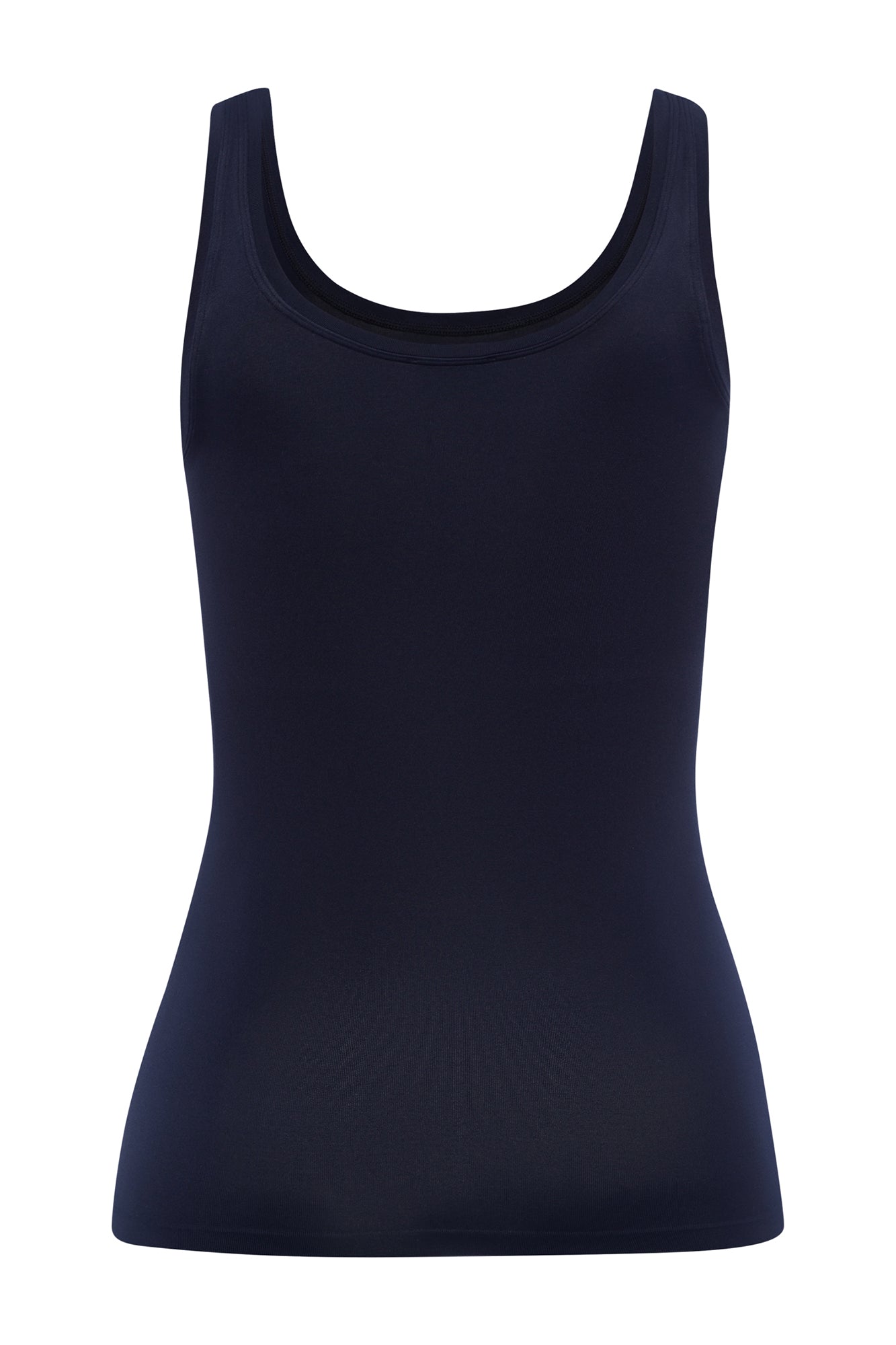 The Touch Feeling Top By HANRO In Deep Navy
