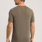 The Casuals Short Sleeve Shirt By HANRO In Dark Elmwood Melgane