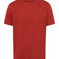 100% Cotton Shirt for Men - Short Sleeve in Red Ochre | HANRO
