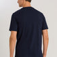 The Short Sleeve Living Shirt By HANRO In Deep Navy