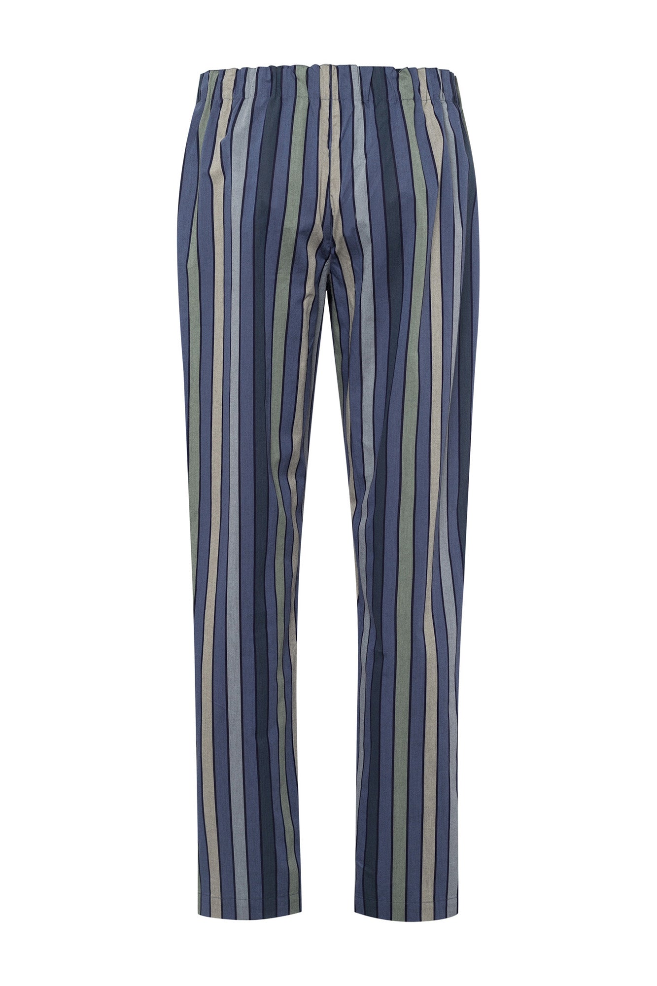 The Night & Day Long Pants By HANRO In Everblue Stripe
