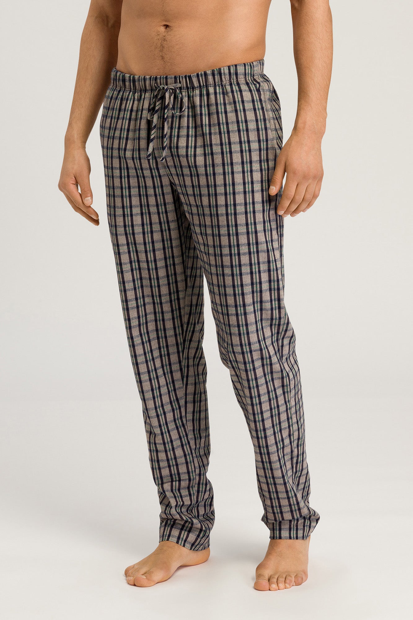 The Cozy Comfort Long Pants By HANRO In Essential Stripe