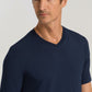 Casuals-Short Sleeve Shirt V-Neck