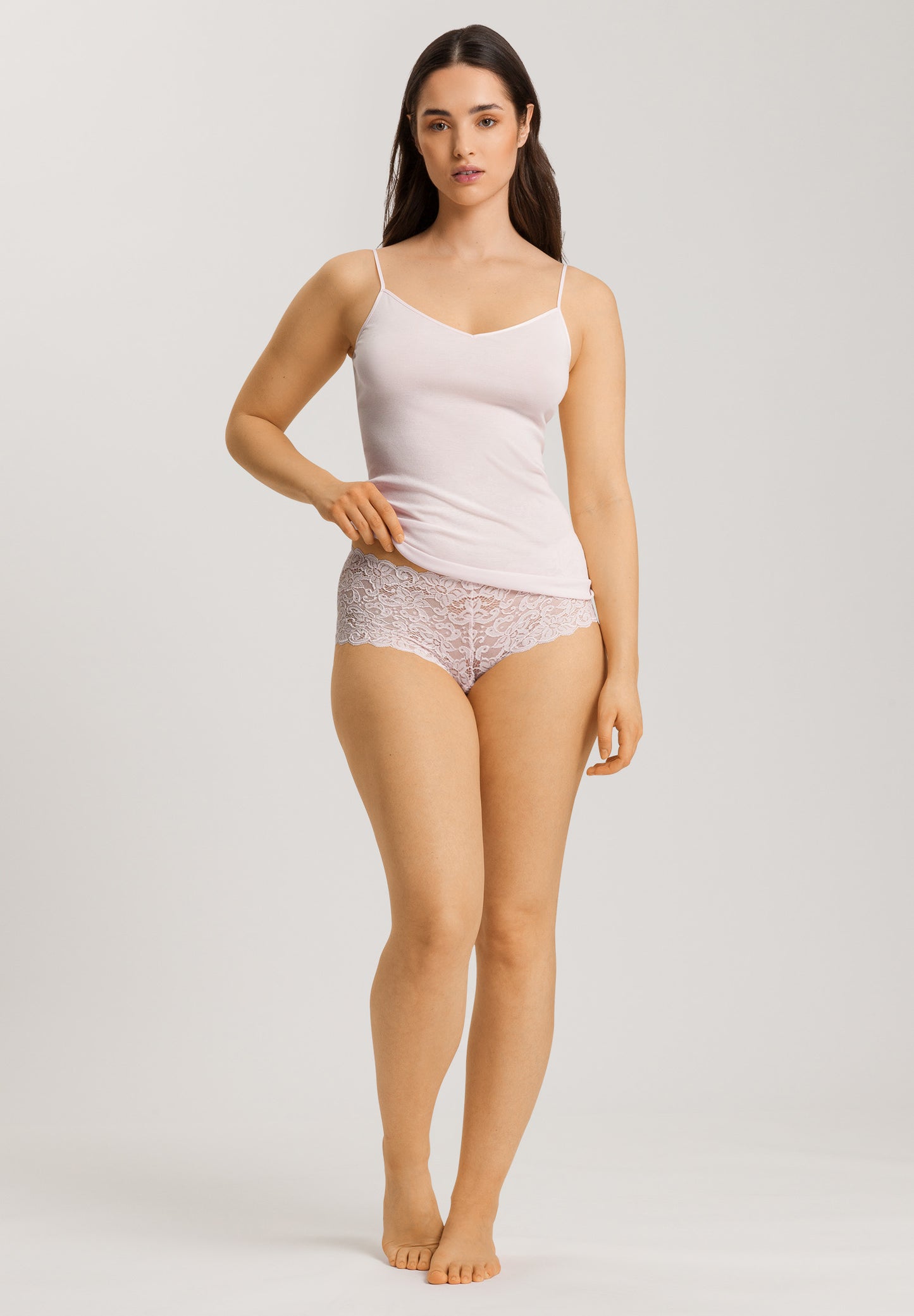 Cotton Seamless-Spaghetti Top