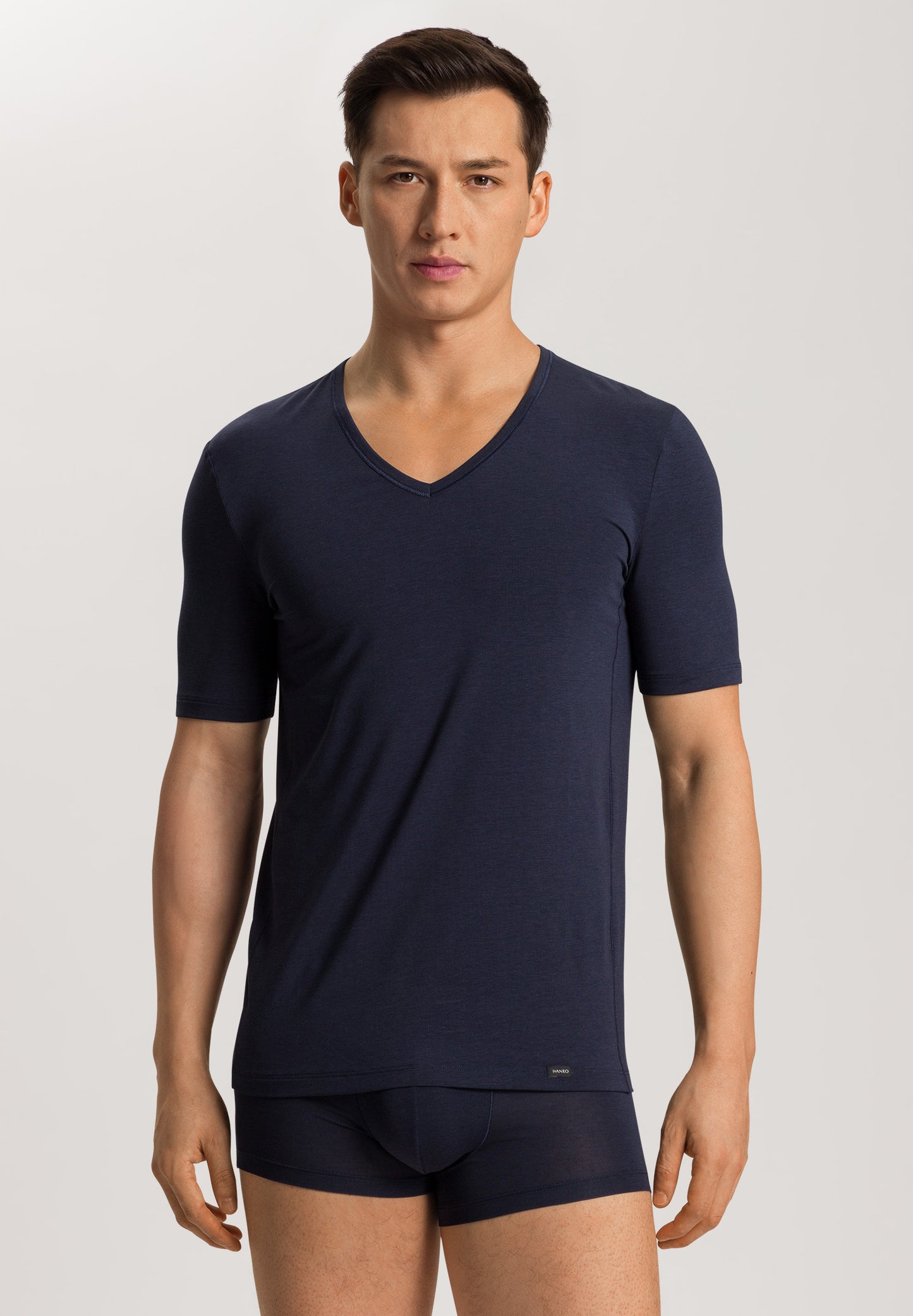 Natural Function-S/Slv Shirt V-Neck