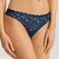 The Marlene-Brazilian Panty By HANRO In Mystic Blue