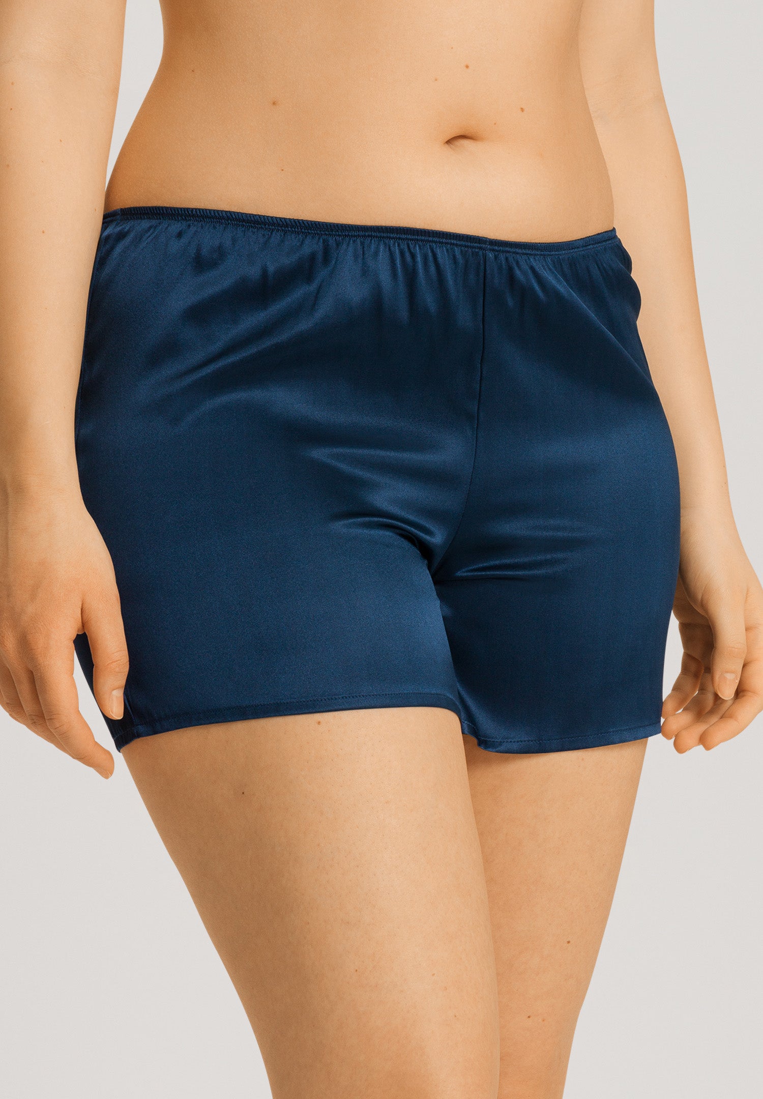 The Grand Central Knickers By HANRO In Mystic Blue