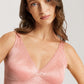 The Tina Top By HANRO In Mocha Powder