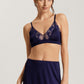 The Eva Soft Cup Bra By HANRO In Evening Blue 