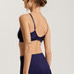 The Eva Soft Cup Bra By HANRO In Evening Blue 