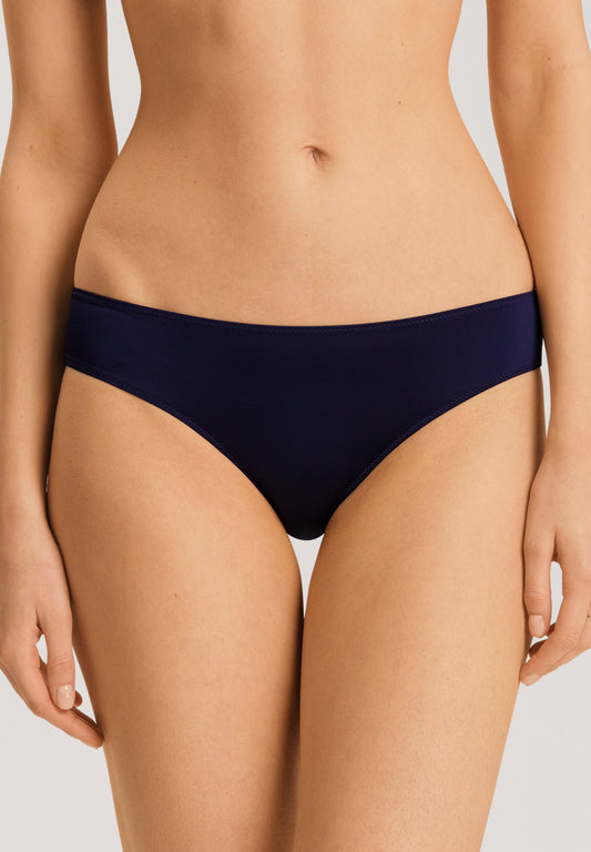 The Eva Mini Briefs By HANRO In Evening Blue