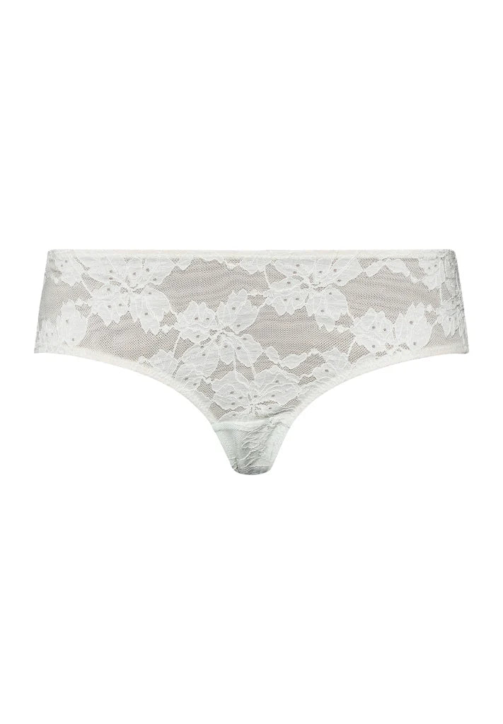 The Anais Mini Brief By HANRO In White Sage