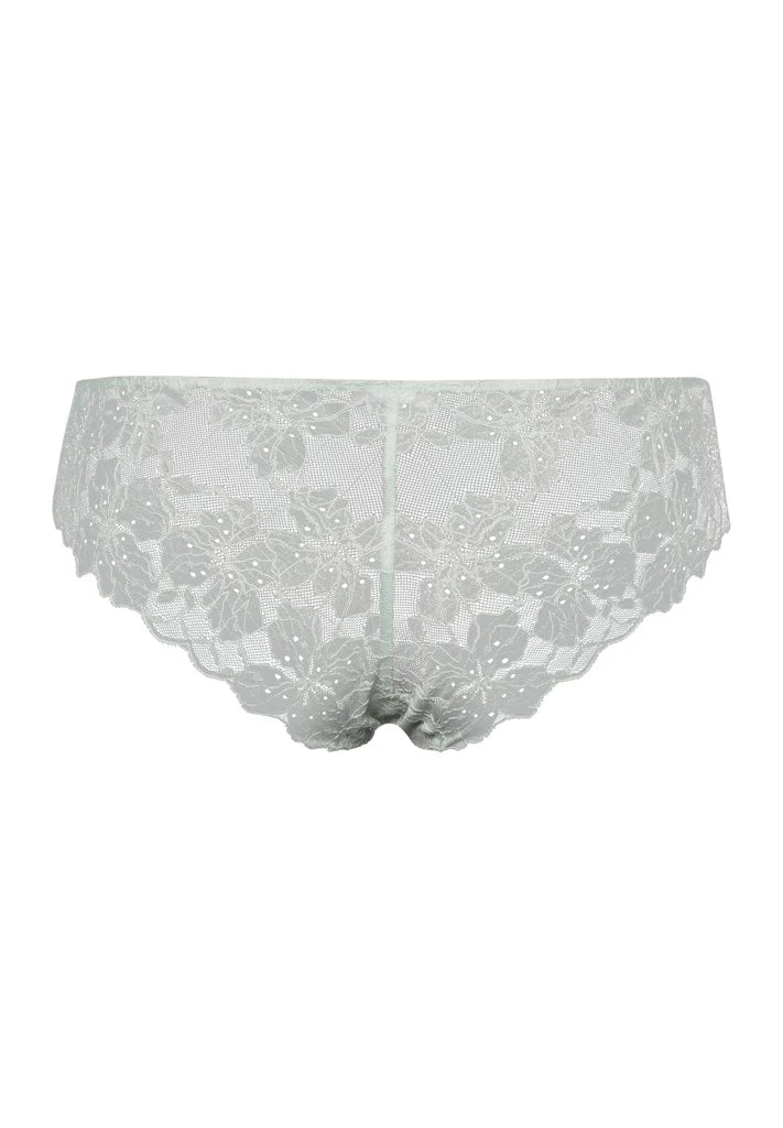 The Anais Mini Brief By HANRO In White Sage