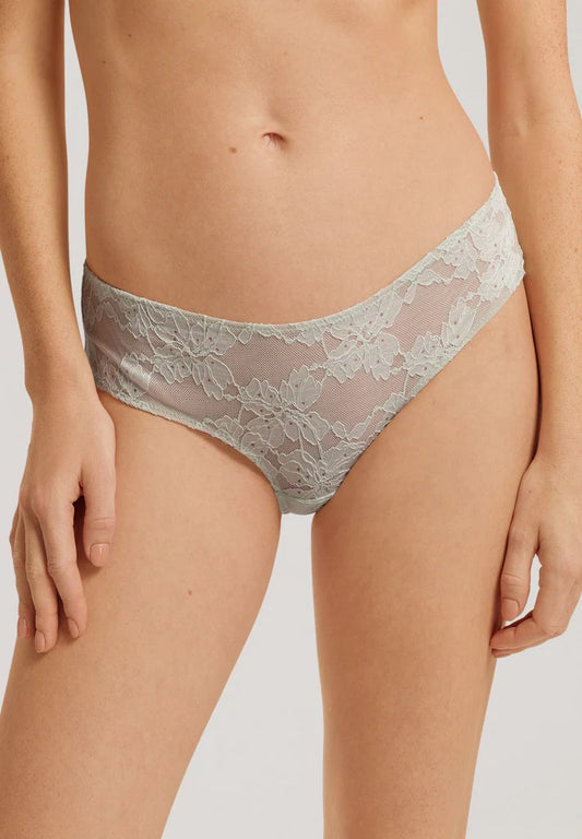 The Anais Mini Brief By HANRO In White Sage