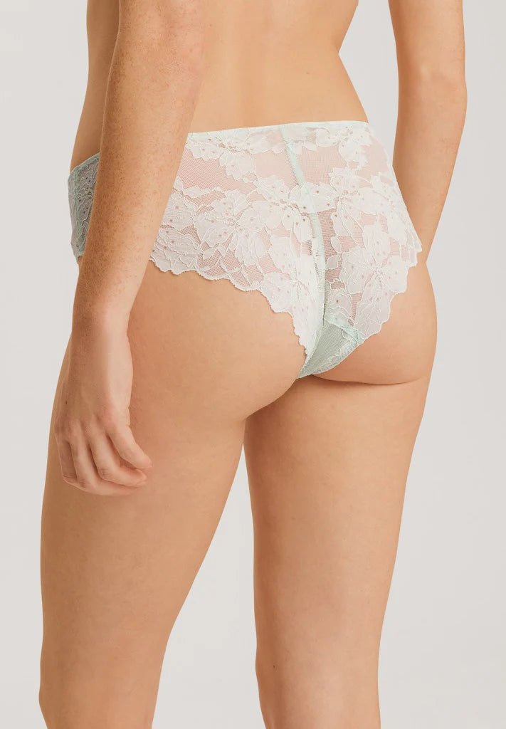 The Anais Mini Brief By HANRO In White Sage