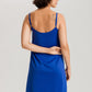 The Juliet-Spaghetti Dress 90Cm By Hanro In Dazzling Blue