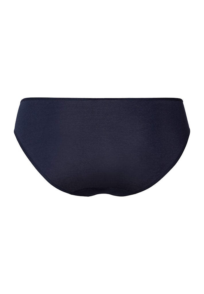 The Belina Midi Brief By HANRO In Deep Navy