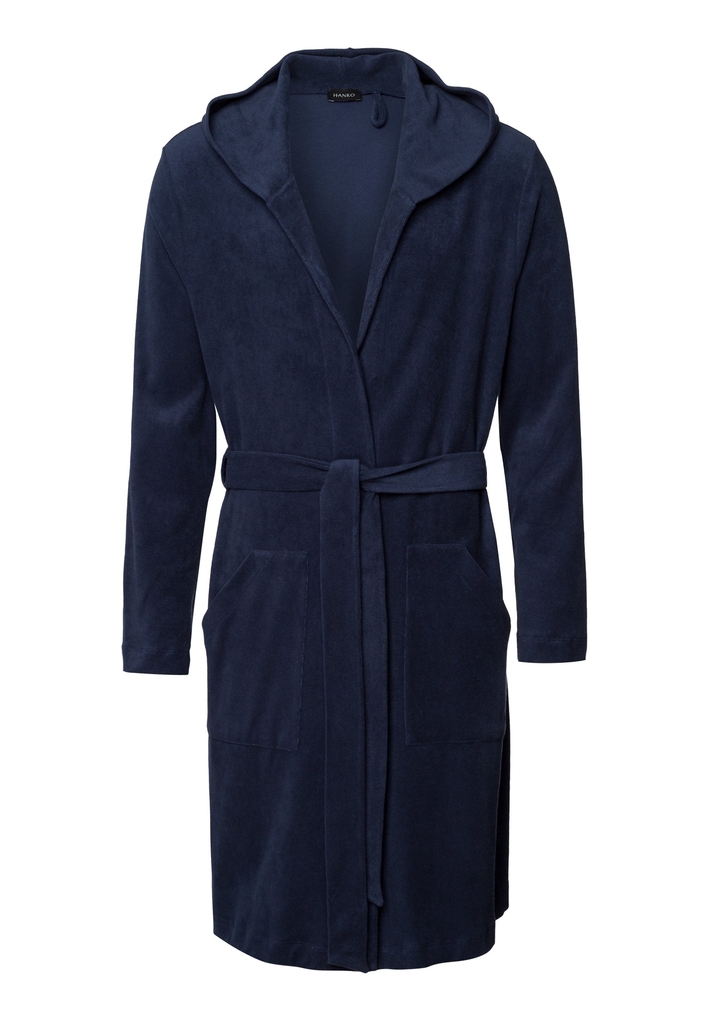 The Night & Day-Robe By Hanro In Deep Navy