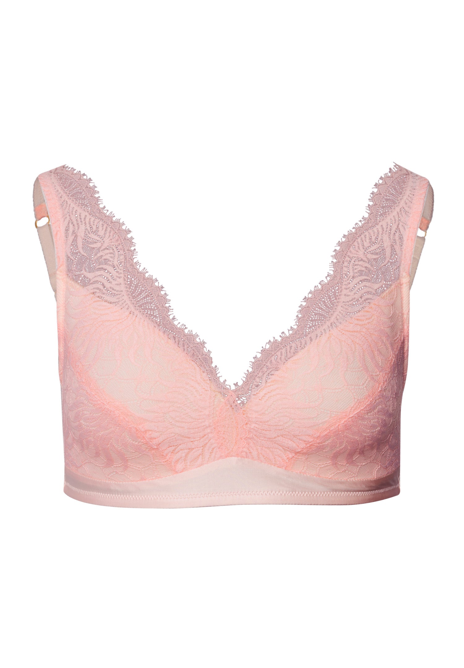 The Gale-Soft Cup Bra By Hanro in Rosewater