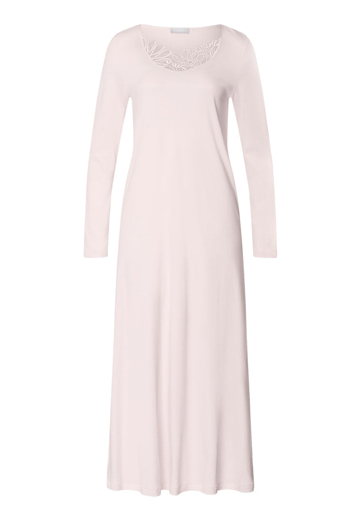 Thr Belina - Long Sleeve Nightdress By HANRO In Rosewater