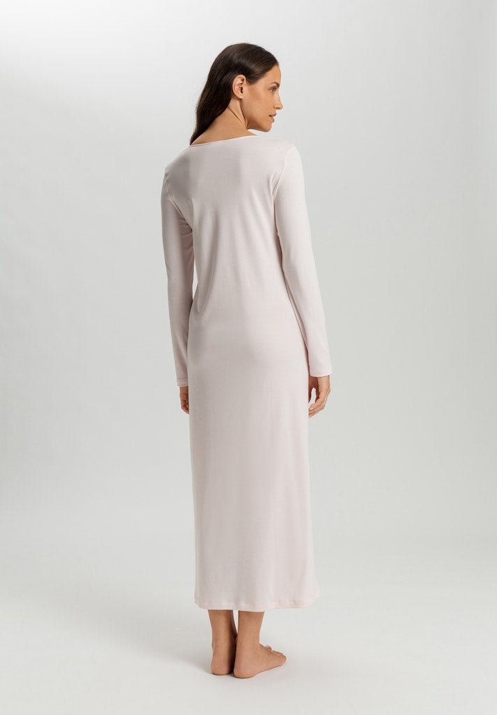 Thr Belina - Long Sleeve Nightdress By HANRO In Rosewater