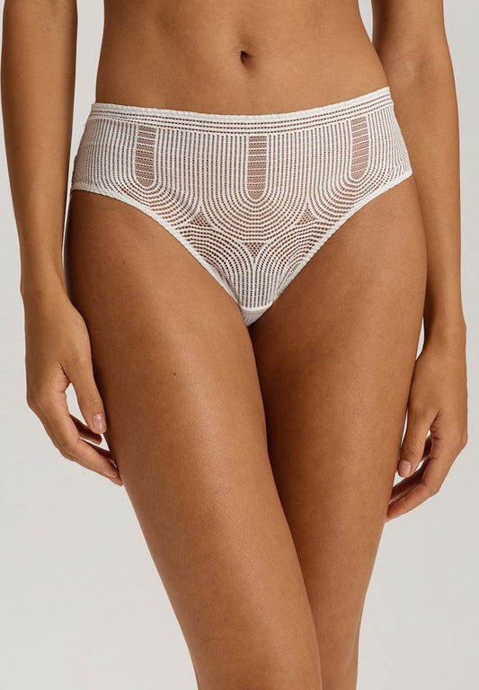 The Martha Midi Brief By HANRO In Sunny Cream