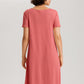 The Serena-S/Slv Nightdress 100 Cm By Hanro in Lantana