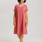 The Serena-S/Slv Nightdress 100 Cm By Hanro in Lantana