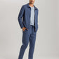 The Night & Day-Long Pants By Hanro In Vintage Indigo