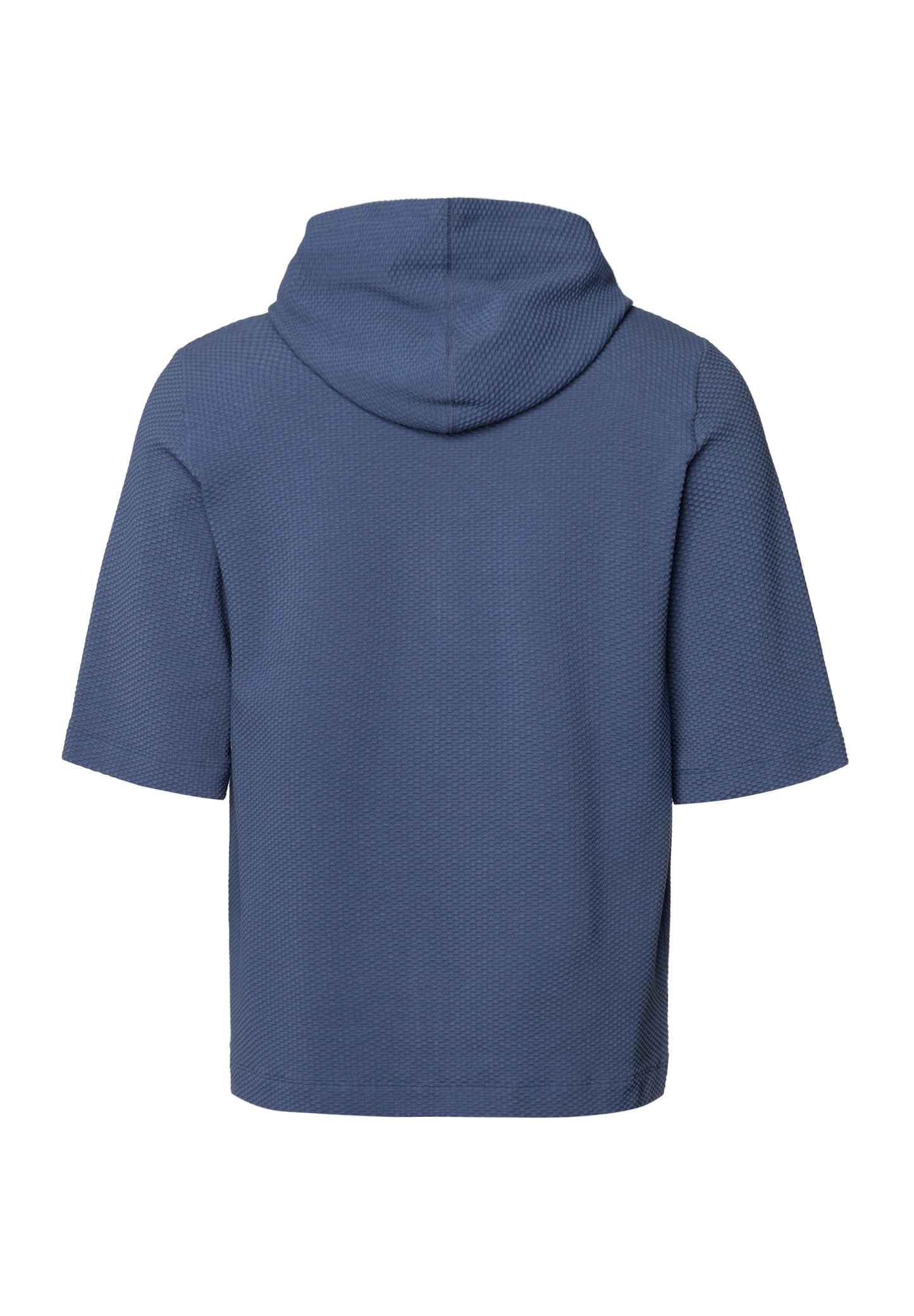 The Smartwear-Hoddy 1/2 Sleeve By Hanro In Vintage Indigo