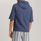 The Smartwear-Hoddy 1/2 Sleeve By Hanro In Vintage Indigo