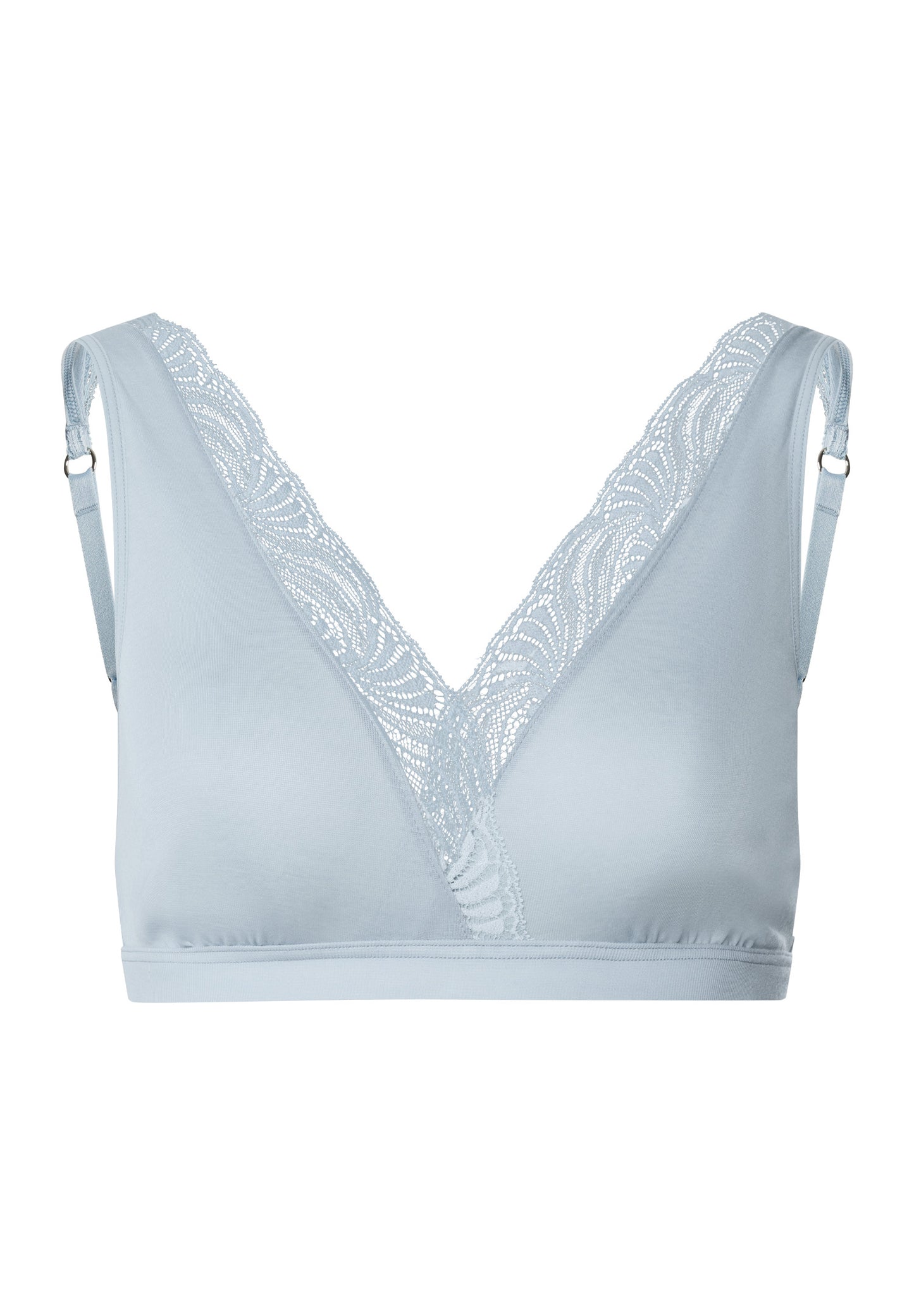The Cotton Delight-Soft Cup Bra By Hanro in Sea Breeze