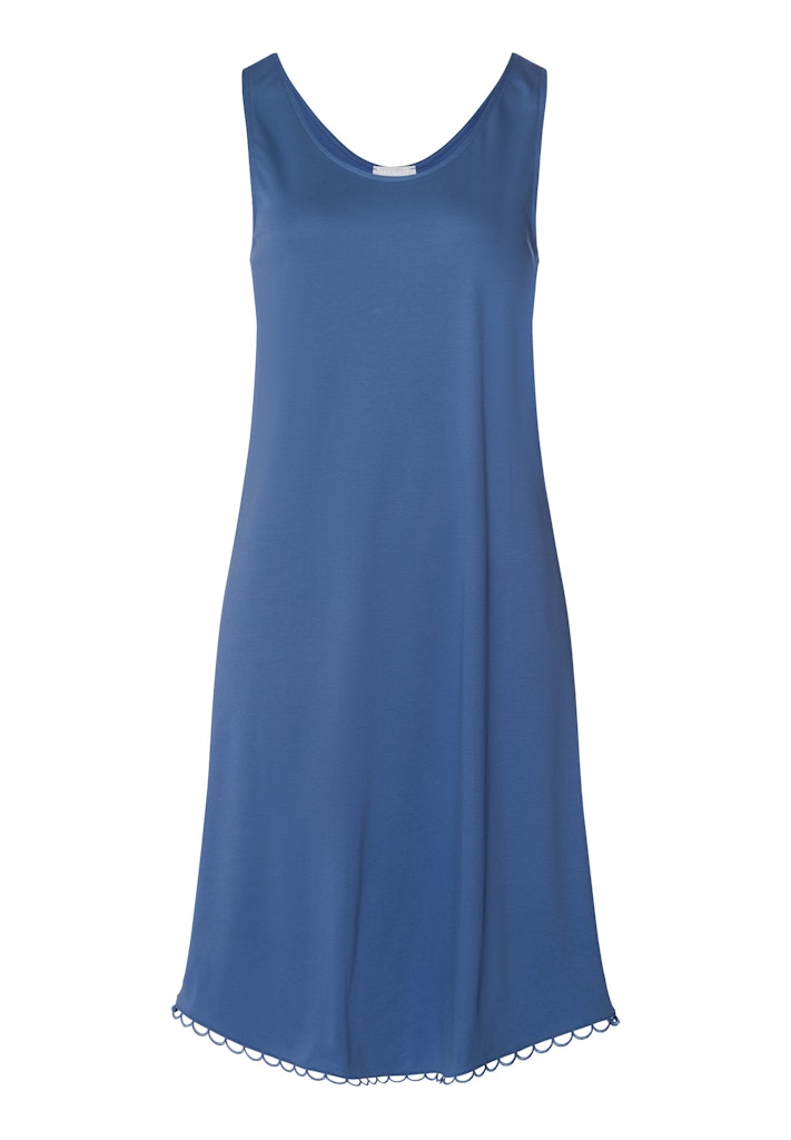 The Anouk-Sleeveless Nightdress By HANRO In Slate Blue