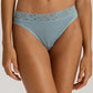 The Moments-Mini Briefs By Hanro In Tourmaline Blue