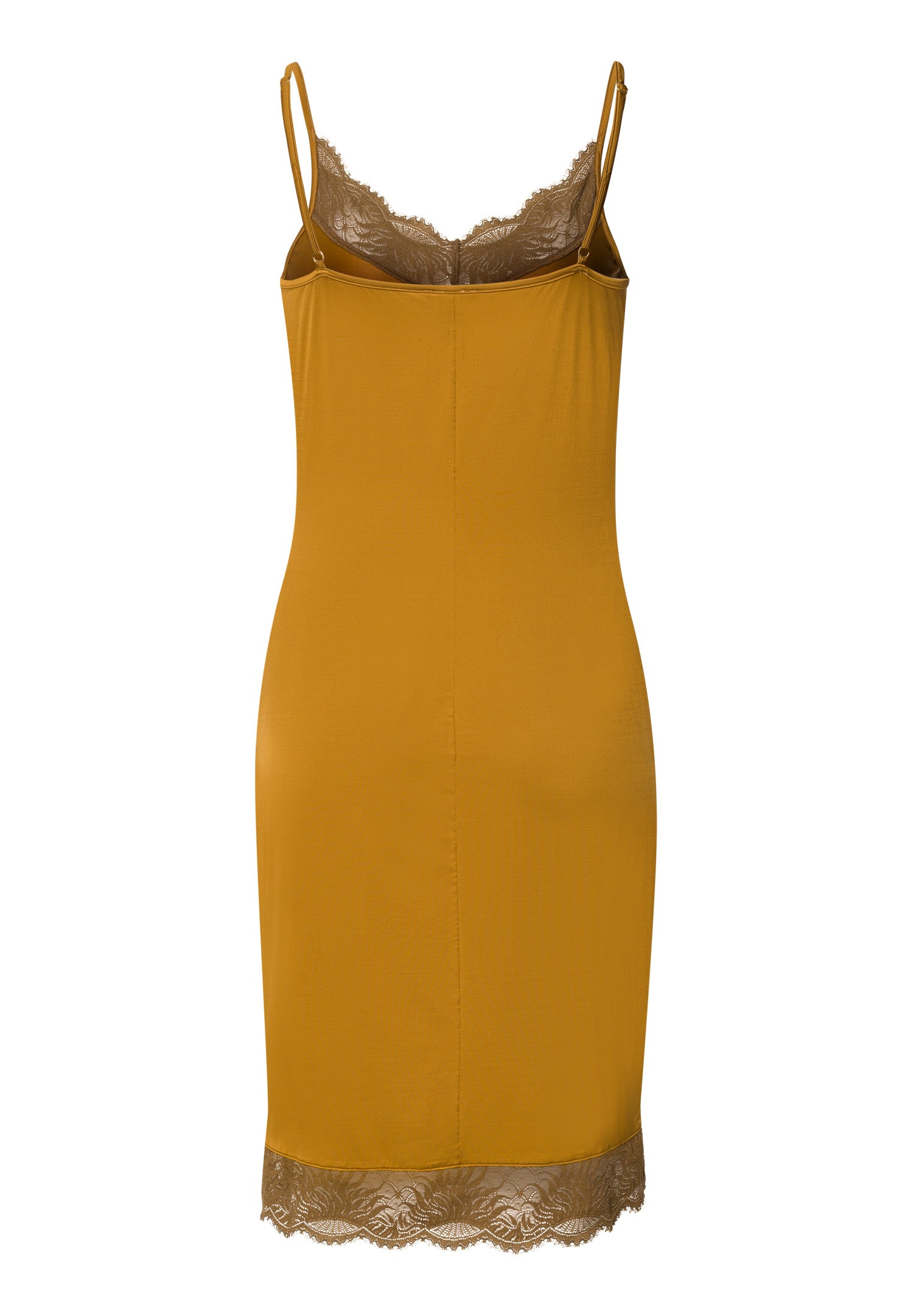 The Gale-Negligee 95 Cm By Hanro in Golden Cumin