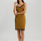The Gale-Negligee 95 Cm By Hanro in Golden Cumin