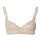 The Moments-U/Wire Bra By Hanro in Iced Cappuccino