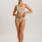 The Cotton Seamless-Tank Top By Hanro in Iced Cappuccino