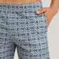 The Natural Living-S/Slv Pajama By Hanro In Tinted Mosaic