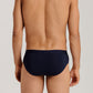 The Cotton Essentials-Briefs 2Pack By Hanro in Deep Navy/Sea Breeze