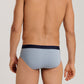 The Cotton Essentials-Briefs 2Pack By Hanro in Deep Navy/Sea Breeze