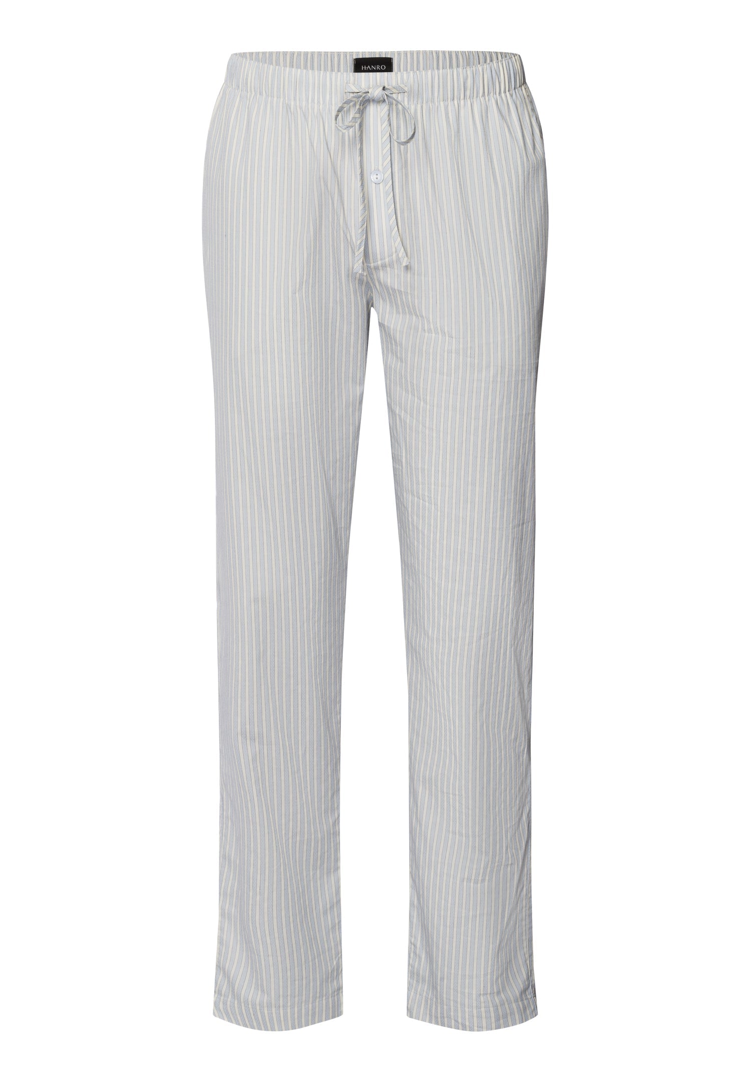 The Night & Day-Long Pants By Hanro in Light Stripe