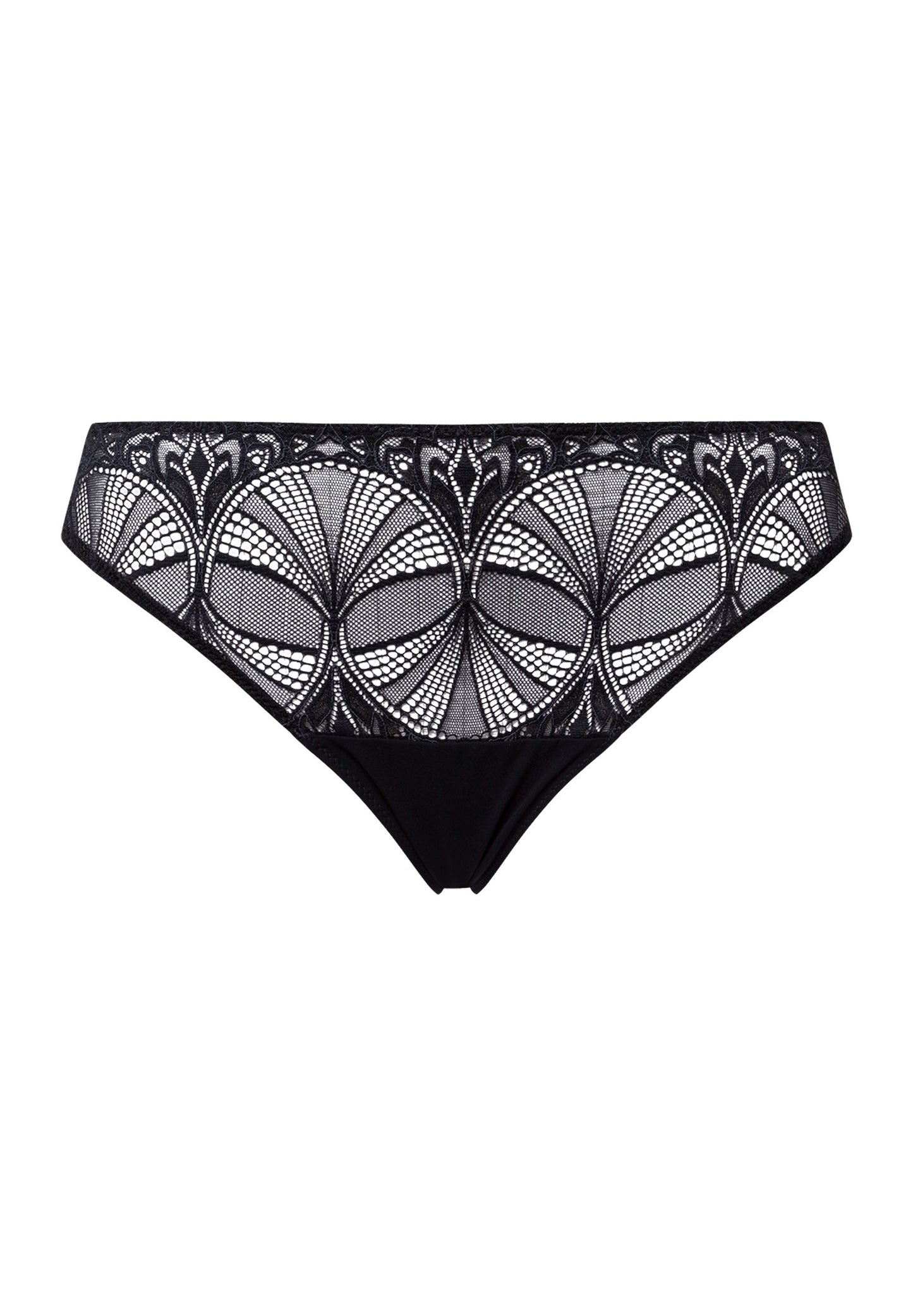 The Holly-Brazilian Panty By Hanro in Black