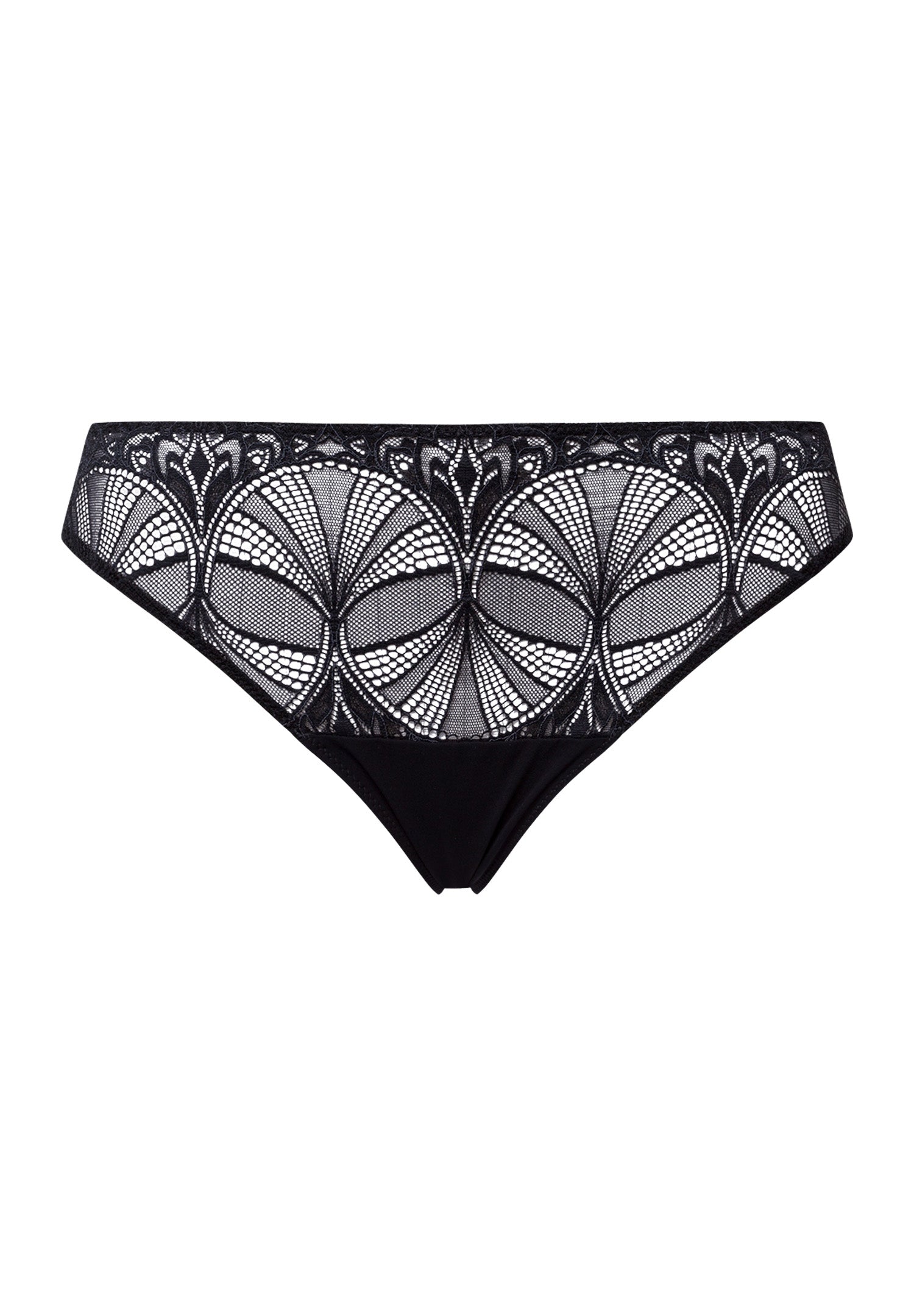 The Holly-Brazilian Panty By Hanro in Black