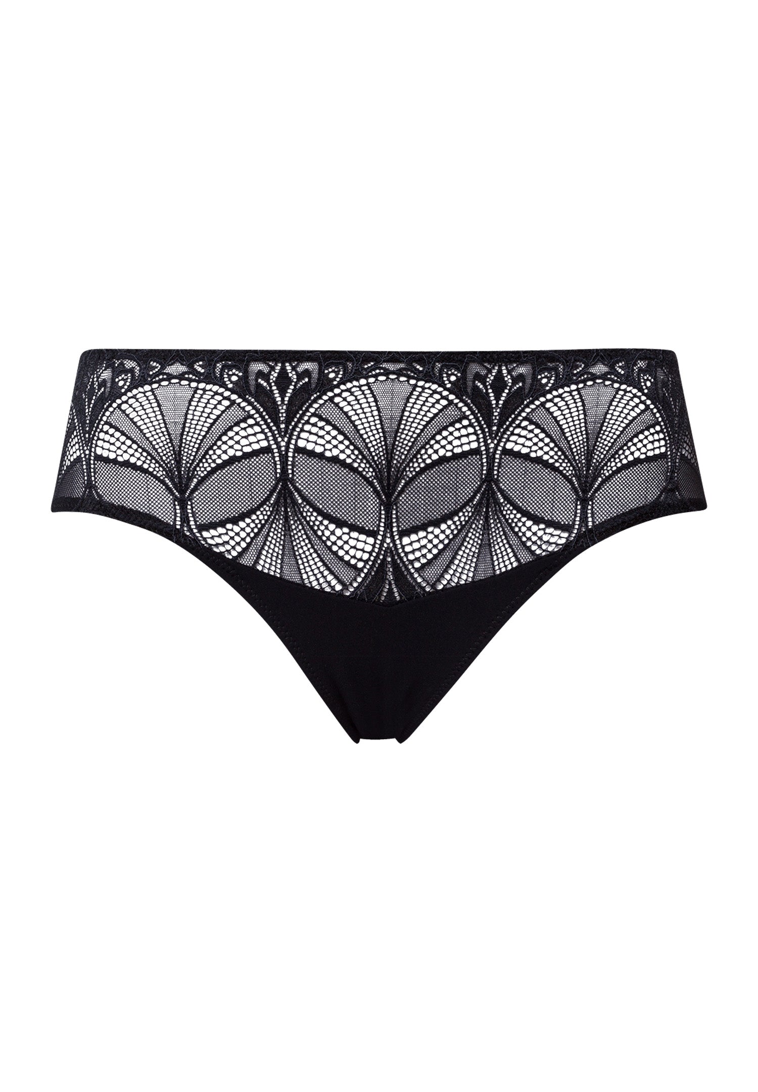 The Holly-Midi Briefs By Hanro in Black