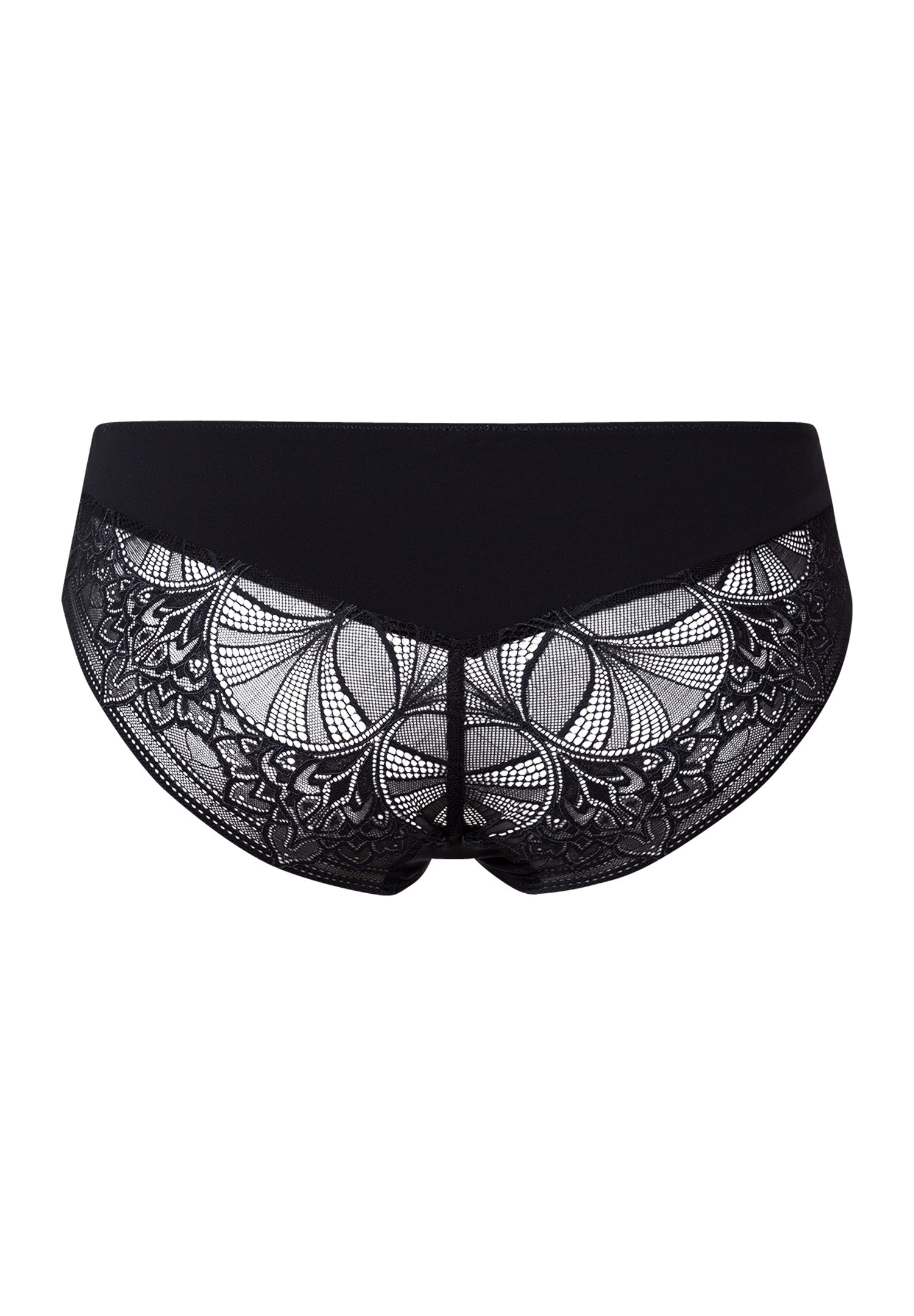 The Holly-Midi Briefs By Hanro in Black